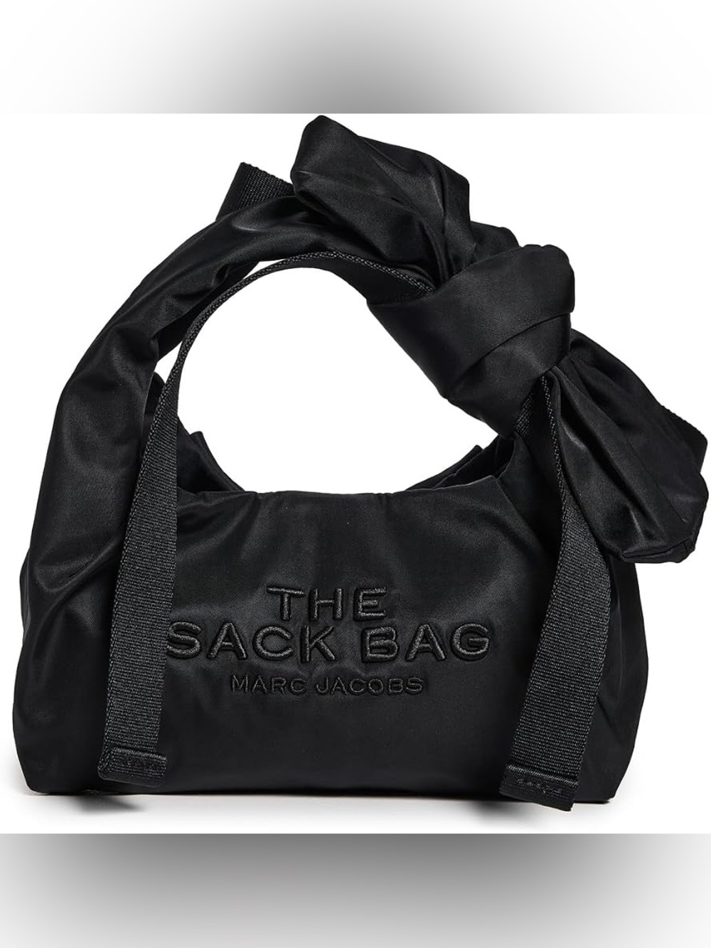 Marc Jacobs The Sack Bag Mini in Black with Knotted Handle